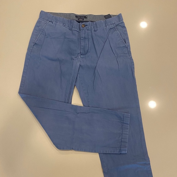 Tommy Hilfiger Men's Tailor Fit Coupe Sur Mesure Chinos - 36x32 - Picture 1 of 9
